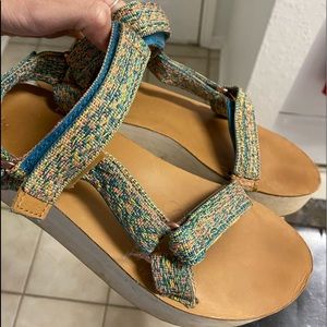 Teva Size 8 Platform Sandals